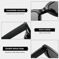 Vintage-style Square Sunglasses