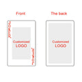 Fully Custom Back & Faces Poker Size Playing Cards