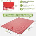 Extra Large Plaid Picnic Blanket