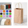 Brown Kraft Paper Shopper Tote Bag