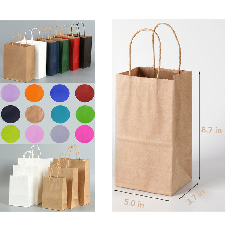 Brown Kraft Paper Shopper Tote Bag