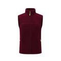 Unisex Fleece Vest Full Zip Warm Outdoor Layer