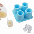 4-Cavity Ice Shot Glass Mold