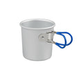 5Oz.Portable Aluminum Alloy Camping Cup With Foldable Handle