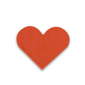 Mini Heart Shaped PU Bookmark