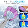 Wearable Reusable Summer Cooler Ice Ring Neck
