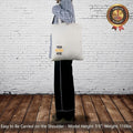 Reusable Cotton Shopping Tote Bag