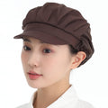 Unisex Kitchen Working Catering Elastic Half Mesh Cap