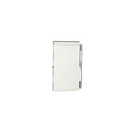 Metal Pocket Notebook with Pen and Refillable Paper