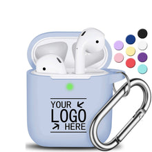 Silicone Earphone Case With Carabiner