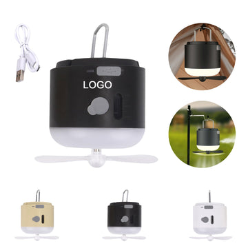 Misting Fan with Light for Camping