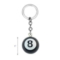 Billiard Ball 8-Ball Key Chain