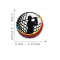Customizable Iron-On Embroidered Patch