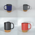 14 oz Cork Bottom Ceramic Mug