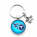 32 Football Team Keychains