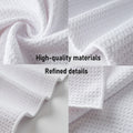 Waffle Pattern Microfiber Golf Towel With Carabiner