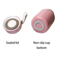 12 Oz Stainless Steel Breakfast Insulation Cup With Lanyard