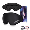 3D Sleep Mask Light Blocking Eye Cover With Adjustable Strap