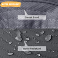 Outdoor Wide Brim Sun Hat with 2 Solar Fan
