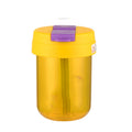 330ml Mini Clear Straw Plastic Water Bottle