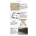 Portable Outdoor Folding Zipper Stool