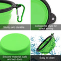 Collapsible Pet Bowl With Carabiner Moq50