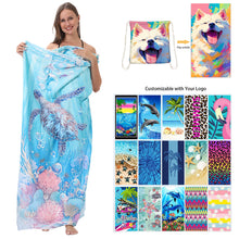 2 in 1 Packable Towel Bag