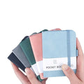 A7 Pocket Pu Cover Notebook Journal