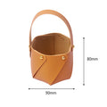 Creative Leather Portable Wedding Christmas Eve Candy Bag