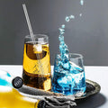 Portable Telescopic Metal Straws With Carabiner