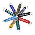High Density Embroidery Keychain