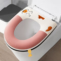 Warm Cartoon Toilet Seat Cover
