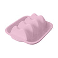 Rectangle Silicone Taco Holder Plate With Dividers