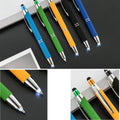 3 in 1 Soft Touch Pen With Light