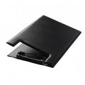 PU Leather Bifold Board Holder File Folder