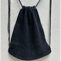Both Shoulder Solid Color Knitted Bag