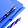 Matte Cover Notebook With A Pen