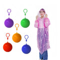 Disposable Portable Ball Transparent Raincoat