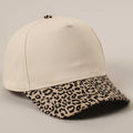 Unisex Leopard Print Baseball Cap