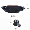 Logo Waist Bag Sports Chest Pack For Running & Travel