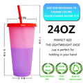 Color Changing Tumbler – 24Oz