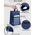 Portable Shoe Bag with Mesh for Travel