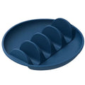 Round Silicone Taco Holder Plate
