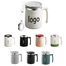 17Oz Stainless Steel Tumbler Office Mugs With Handle And Lid