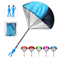 Children Hand Throwing Parachute Toy