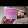 3" In 1 Silicone Makeup Brush Cleaner Bowl