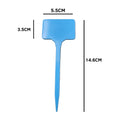 T-Shape Plastic Garden Plant Label Plant Nursery Markers