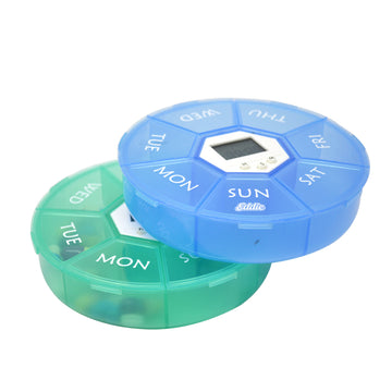 7-Day Digital Timer Pill Organizer Box