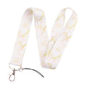 Marble Pattern ID Badge Lanyard