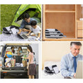 4 Set Travel Compression Packing Cubes For Suitcases